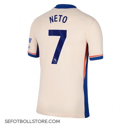 Chelsea Pedro Neto #7 Replika Bortatröja 2024-25 Kortärmad